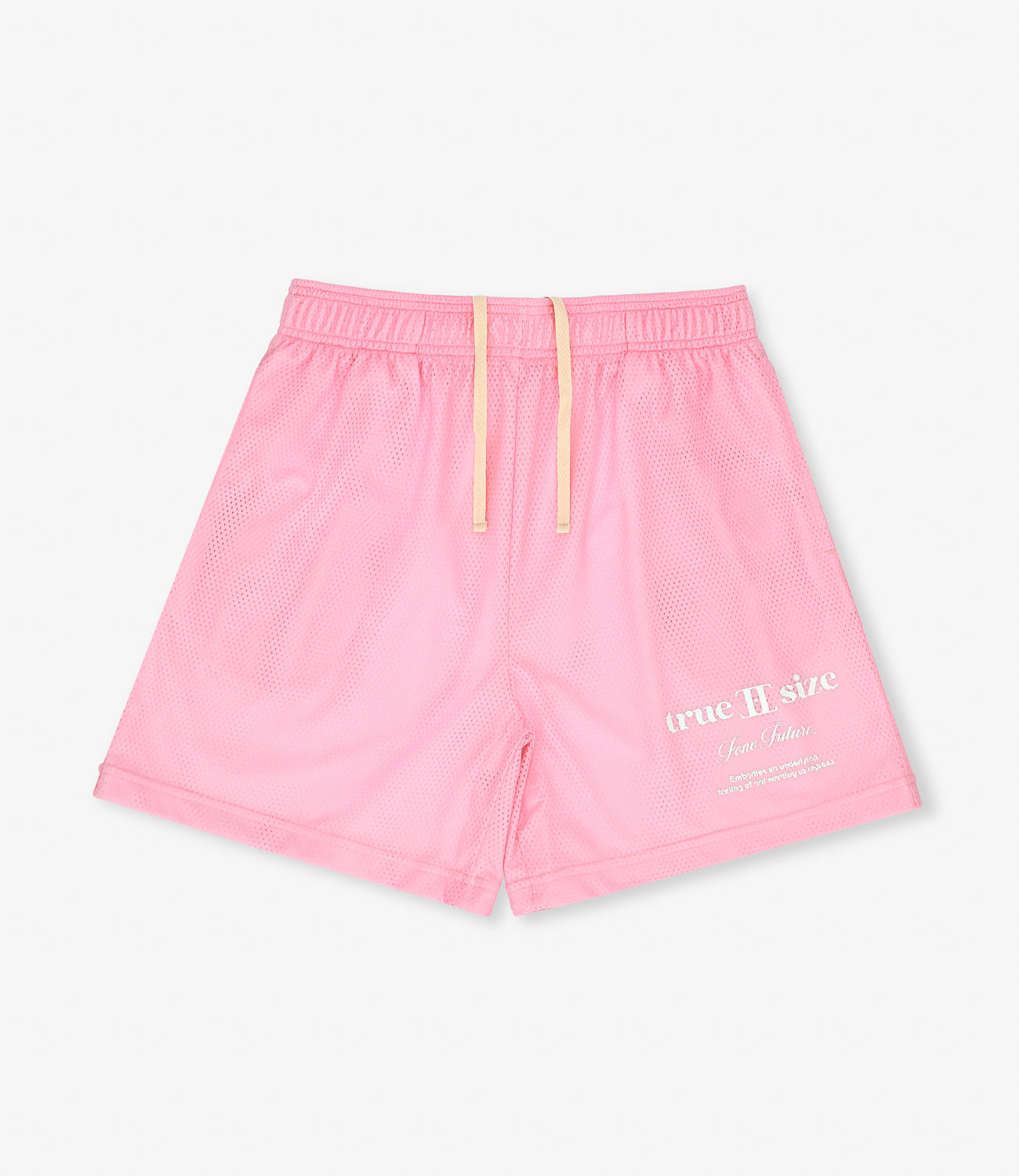 True 2 Size Essential Shorts Pink Fono