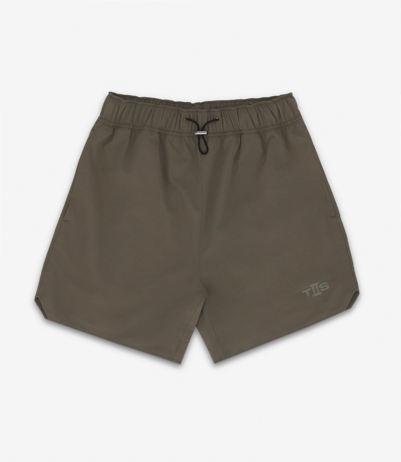 True 2 Size Woven Shorts Olive