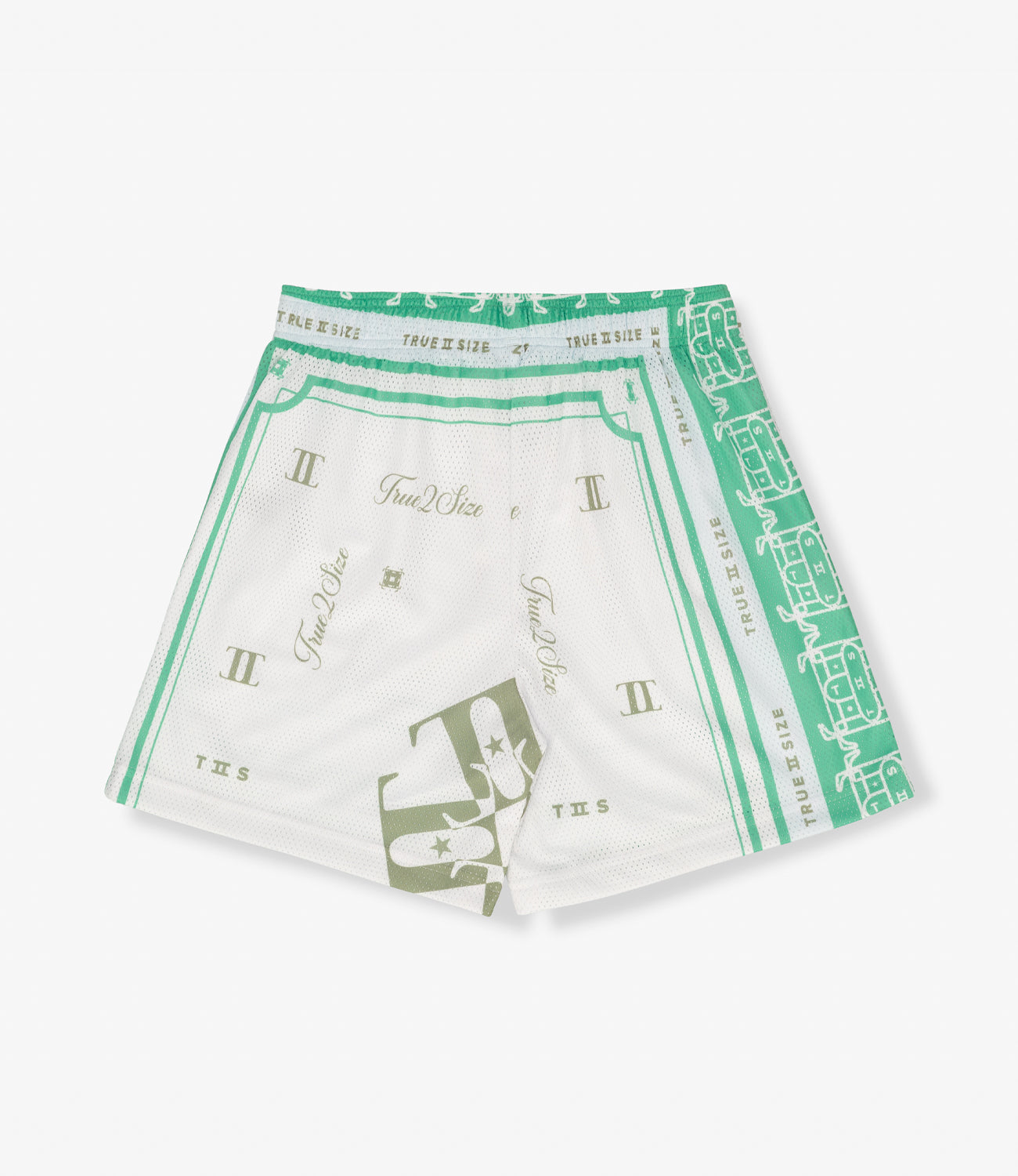 True 2 Size Essential Shorts Fresh Mint