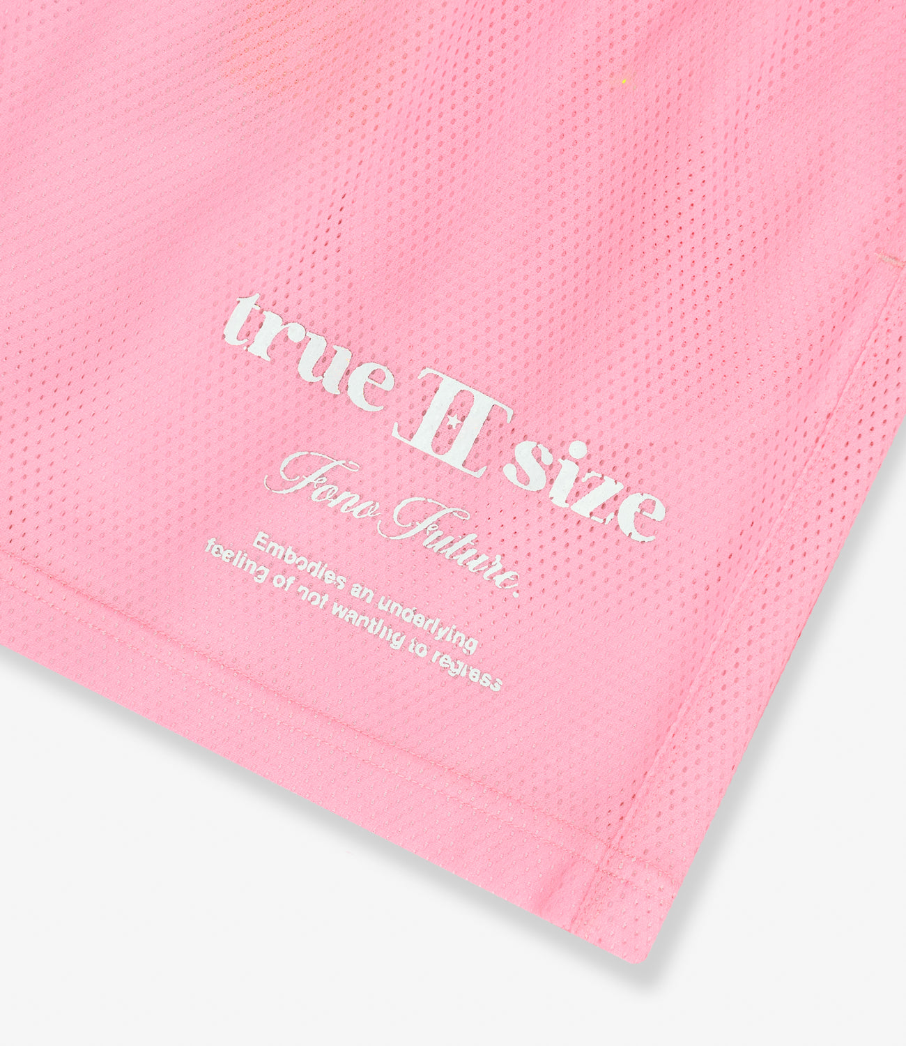 True 2 Size Essential Shorts Pink Fono