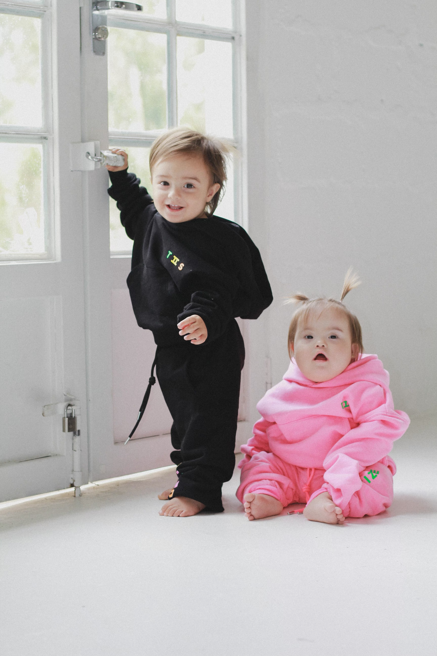 Black True 2 Size "Just 4Kids" Hoodie