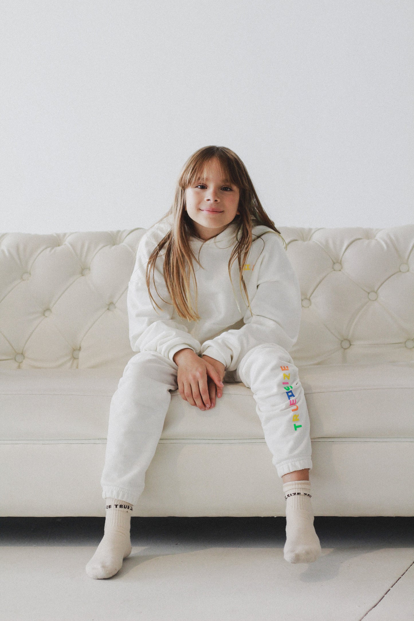 True 2 Size "Just 4Kids" Sweatpants Ivory